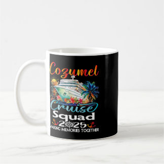 Mug Équipe Croisière Cozumel 2025 Ami Famille Cozumel