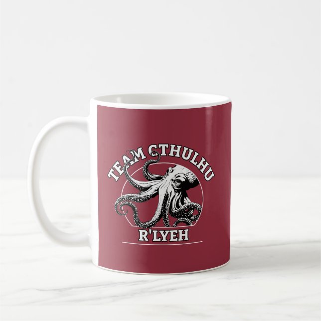 Mug Équipe Cthulhu R'lyeh Lovecraft (Gauche)