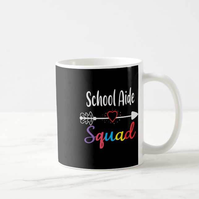 Mug Équipe D'Aide De L'École Fun Ck À L'École Fournitu (Droite)