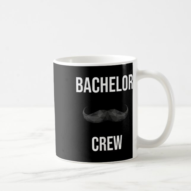 Mug Équipe de Bachelor Hommes Mariée Mari Soirée Bache (Droite)