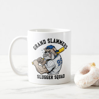 Mug Équipe de baseball de Bulldog musculaire Spirit