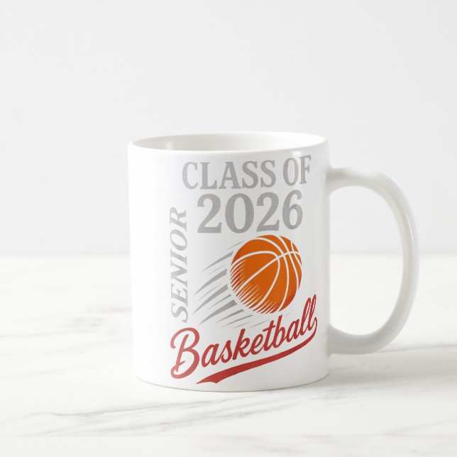 Mug Équipe de basket-ball de la promotion 2026 - Sport (Droite)