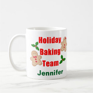 Mug Équipe de biscuits de Noël en pain d'épices