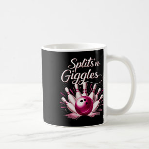 Mug Équipe de bowling Funny Splits n Giggles Joueuse d