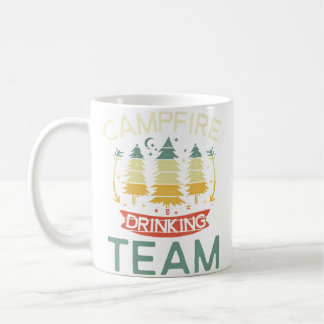 Mug Équipe de buveurs de feu de camp Rv Camping Amoure