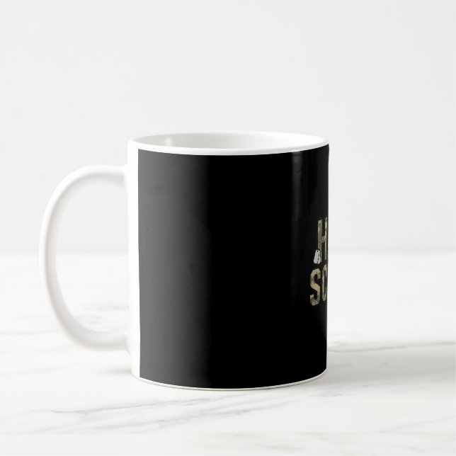 Mug Équipe de camouflage lycée rentrée scolaire enseig (Gauche)