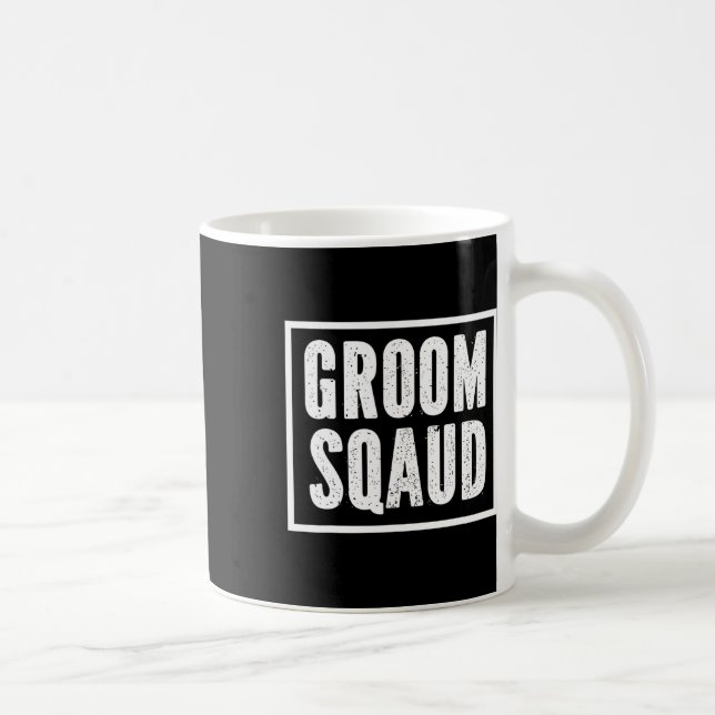 Mug Équipe de célibataire du marié Fête Équipe du mari (Droite)