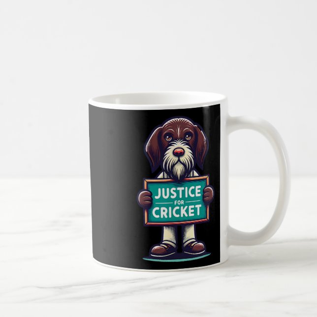 Mug Équipe de chasse au cricket Squad Funny Retro (Droite)