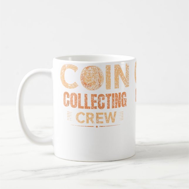Mug Équipe de collection de pièces Collectionneur Coll (Gauche)