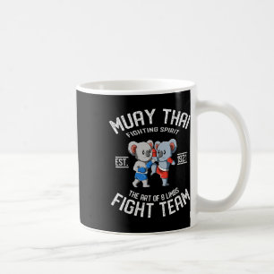 Mug Équipe de combat Muay Thai Koala - Nak Muay, kickb