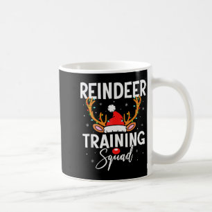 Mug Équipe de course de Noël Équipe de renne drôle en