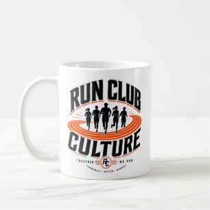 Mug Équipe de course du Run Club sur piste