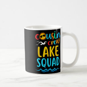 Mug Équipe de Cousin Lake 2025 Famille de vacances d'é