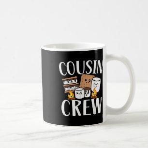 Mug Équipe de cousins 2024 Voyage de camping Smore Gro