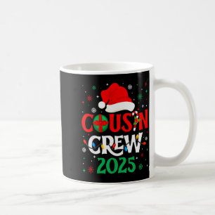 Mug Équipe de cousins de Noël 2025 Xmas drôle d'équipe