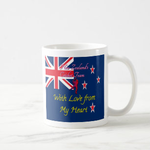 Mug Équipe de cricket de Nouvelle-Zélande : Love From