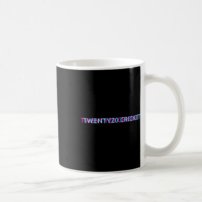 Mug Équipe de cricket Twenty20 Maillot universitaire S (Droite)