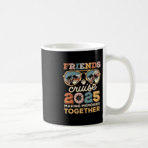 Mug Équipe de croisière 2025 Amis assortis Création de