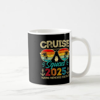 Mug Équipe de croisière 2025 Groupe familial correspon