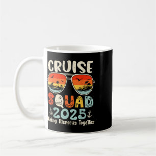 Mug Équipe de croisière 2025 Vacances d'été tenue coor