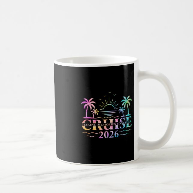 Mug Équipe de croisière 2026 Créer des souvenirs ensem (Droite)