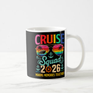 Mug Équipe de croisière 2026 Groupe familial correspon