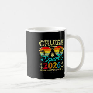 Mug Équipe de croisière 2026 Groupe familial correspon
