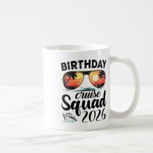 Mug Équipe de croisière 2026 Voyage d'été Groupe de va