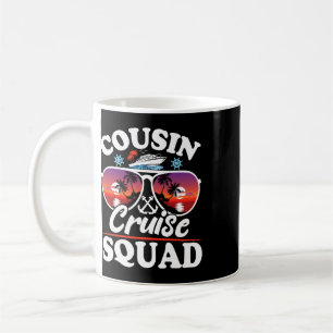 Mug Équipe de Croisière Cousin 2025 Groupe de Fête sur