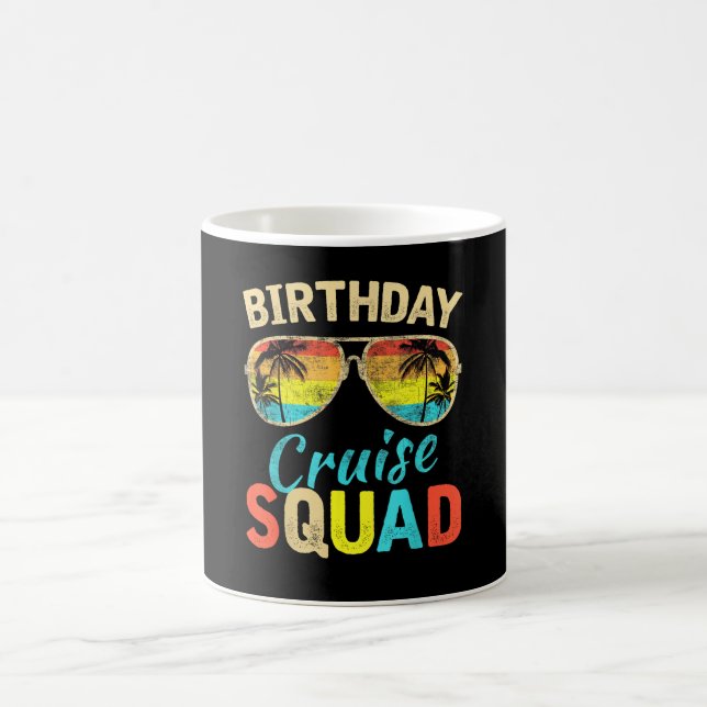 Mug Équipe de croisière d'anniversaire (Centre)