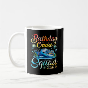 Mug Équipe de croisière d'anniversaire 2026