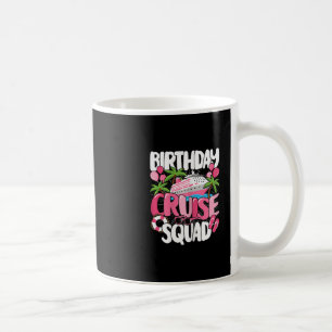 Mug Équipe de croisière d'anniversaire Cute Sea Trip F