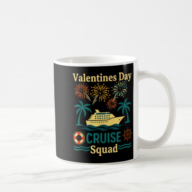 Mug Équipe de croisière de la Saint-Valentin 2026 pour (Droite)