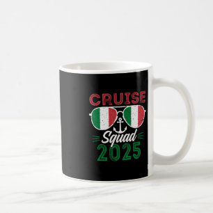 Mug Équipe de Croisière en Italie 2025 Vacances en Fam