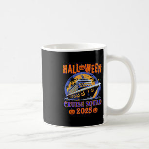 Mug Équipe de croisière Halloween 2025 Croisière citro