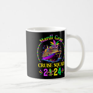 Mug Équipe de croisière Mardi Gras 2025 Groupe de fami