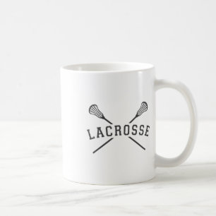 Mug Équipe de crosse masculine Sticks croisés Couleurs