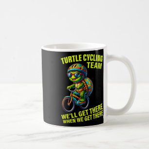 Mug Équipe de cyclistes Turtle Cycling Lover Cycle Tea