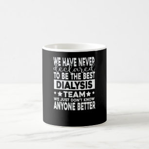 Mug Équipe de dialyse Infirmière en néphrologie Femme