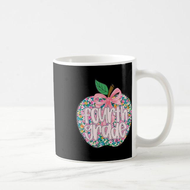 Mug Équipe de femmes enseignantes de quatrième année A (Droite)