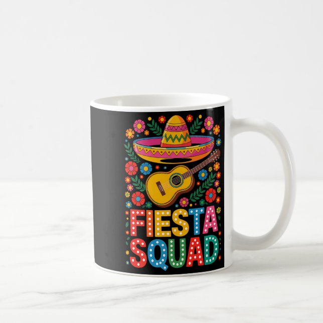 Mug Équipe de fête Cinco De Mayo Faisons la fête Homme (Droite)