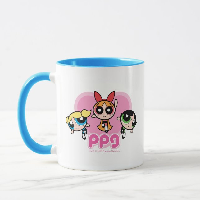 Mug Équipe de filles Powerpuff stupéfiant (Gauche)