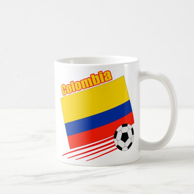 Mug Équipe de football de la Colombie (Droite)