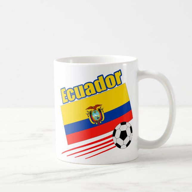 Mug Équipe de football de l'Equateur (Droite)