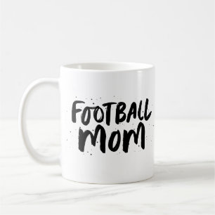 Mug Équipe de football maman tendance noir type person