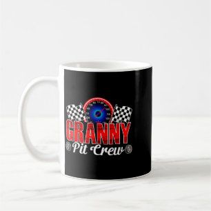 Mug Équipe de fosse de grand-mère course familiale voi