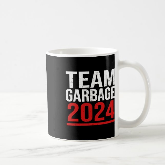 Mug Équipe De Garbage Pour Trump Élections 2024 Vote D (Droite)