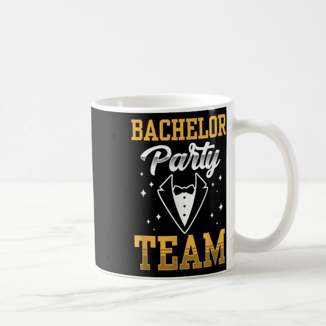 Mug Équipe de garçon de bachelor mariée _6  (Droite)