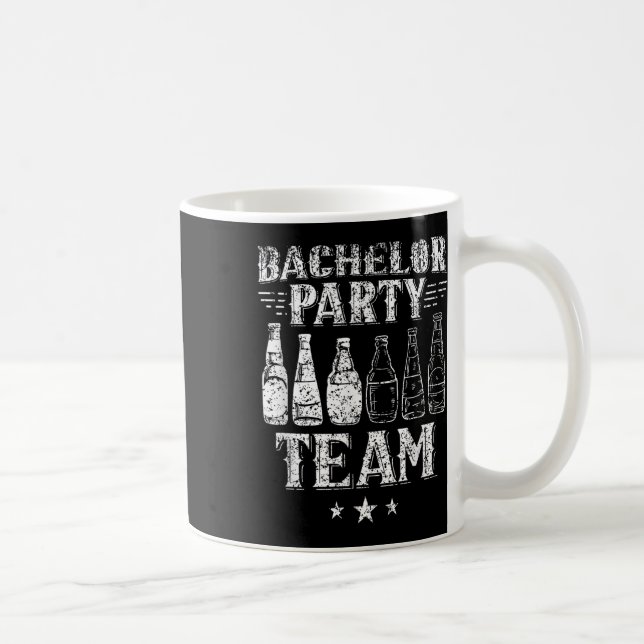 Mug Équipe de garçon d'honneur pour l'enterrement de v (Droite)