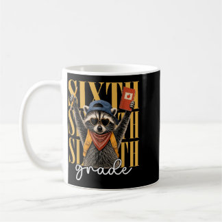 Mug Équipe de garçons de sixième année Raton laveur re